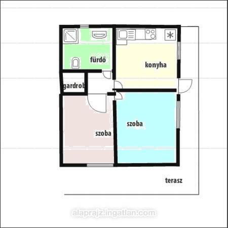 Lelle-Kert Apartman 02 Balatonlelle Zewnętrze zdjęcie
